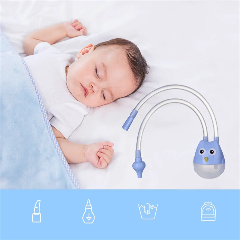

Baby Nasal Suction Aspirator Nose Cleaner Vacuum Protection Children Kids Mouth Sucker Nose Cleaning Tool Baby Care Accessories