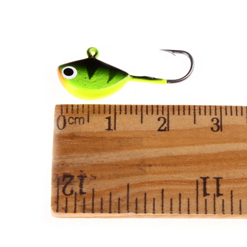 4 шт./лот приманка для зимней рыбалки подледной джиг 2 5 см 3 г мини-рыболовная