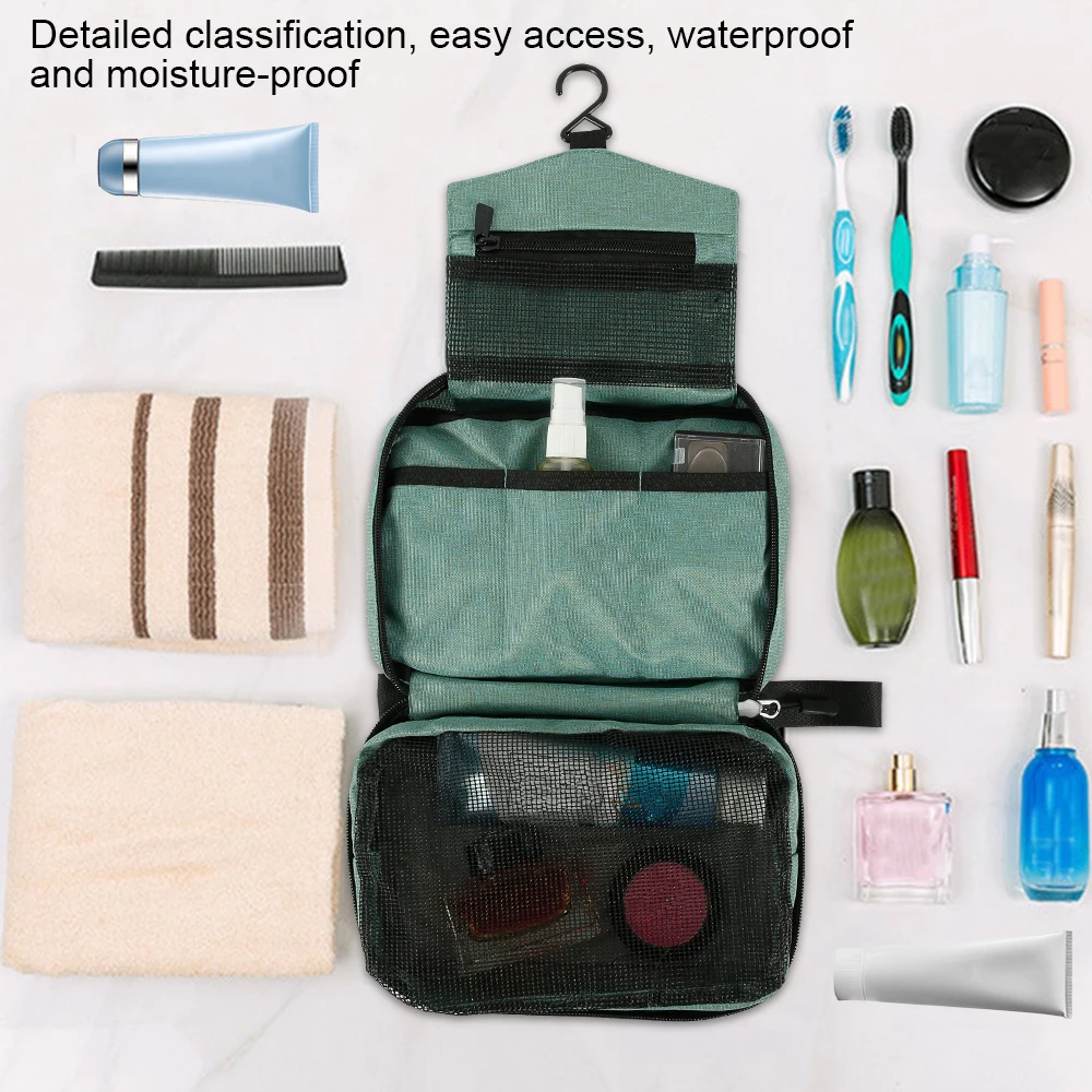 Для мужчин женщин висит многофункциональная сумочка косметичка для путешествий