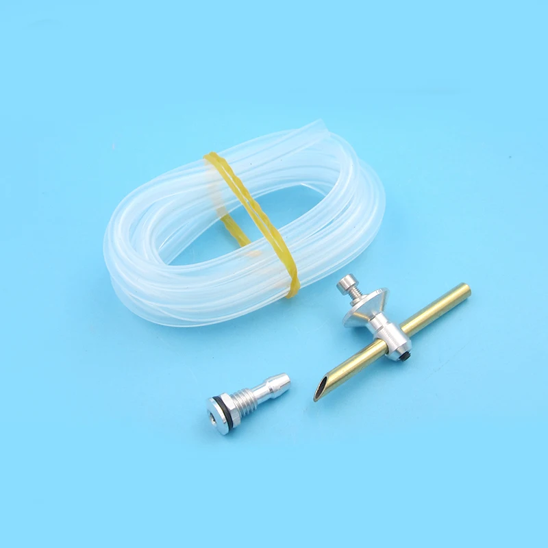 1Set Water Inlet+ Drain Nozzle+ 3*5mm Silica Gel Pipe Motor/ESC Water-cooling Kit Spare Parts for Ship Model DIY RC Boat - купить по
