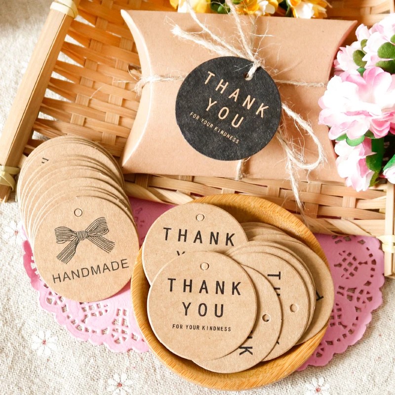 Бирки из крафт-бумаги 500 шт. | Дом и сад