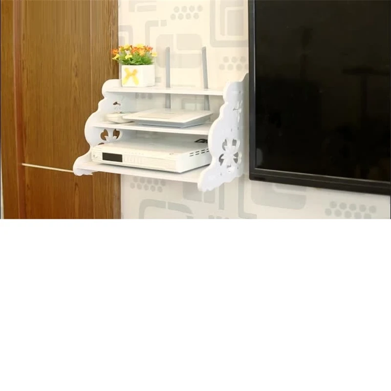Креативная экранированная настенная подвесная Беспроводная полка для гостиной