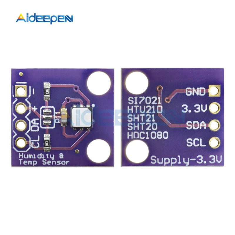 Si7021 Температура влажности Сенсор GY-213V-HTU21D I2C заменить SHT21 HDC1080 модуль