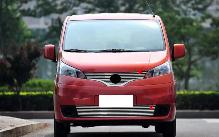 Подходит для Nissan NV200 металлический специальный верхний передний бампер + нижняя