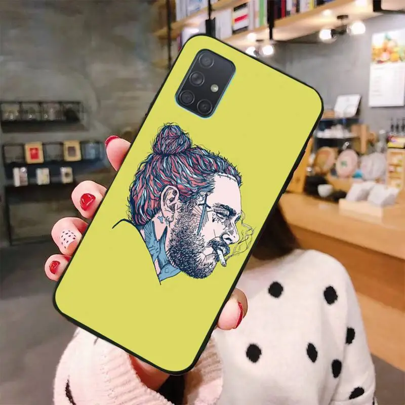 Чехол для телефона Post Malone Beerbongs Samsung Galaxy A52 A21S A02S A12 A31 A81 A10 A30 A40 A50 A70 A80 A71 A51 5G |