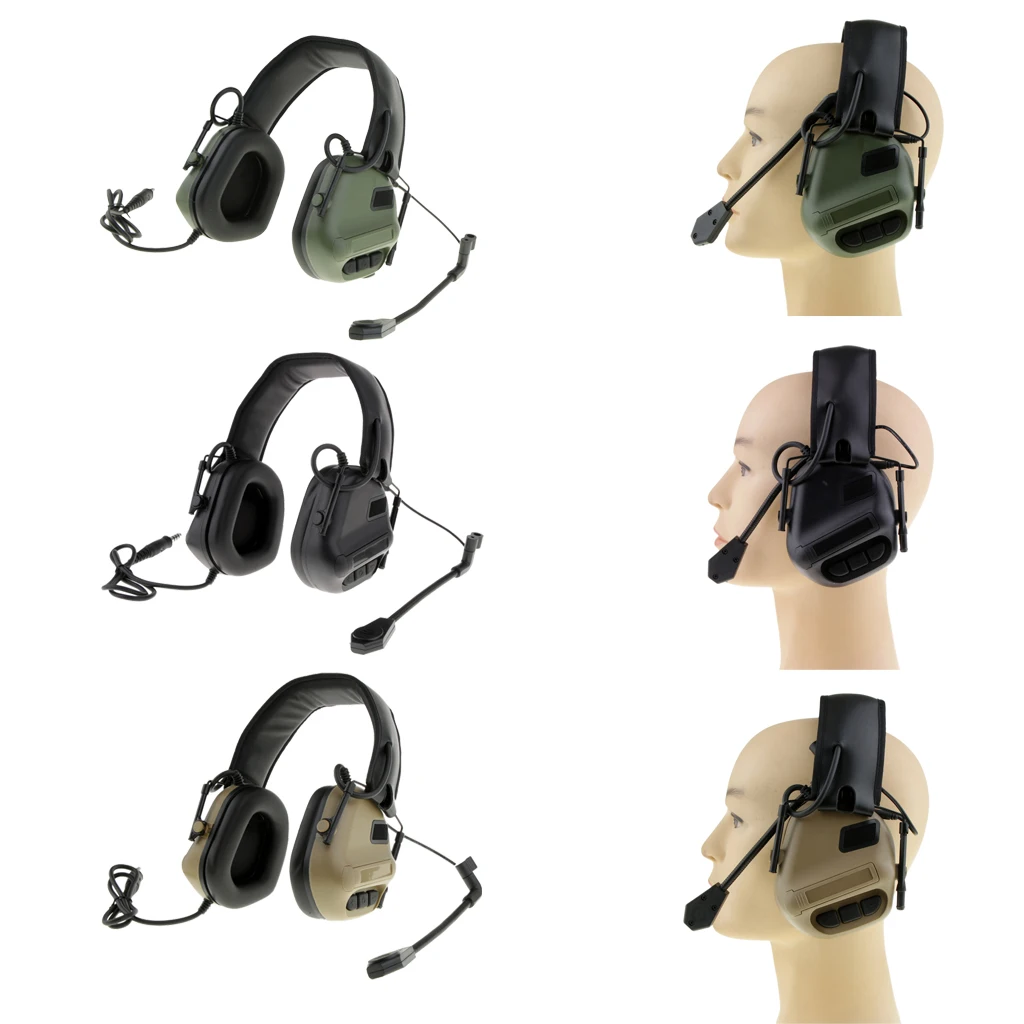 

Tactical Folding Hunting Headset Earmuff Without Noise Cancellation
