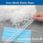 3 мм лента для маски, белая эластичная лента для лица, аксессуары для шитья ушей