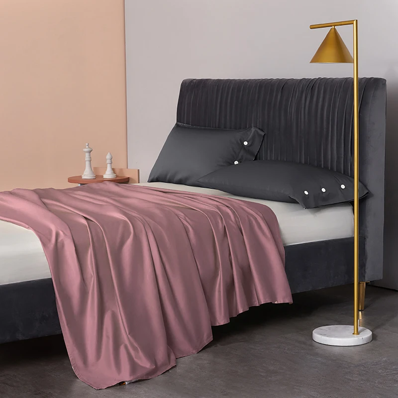 Комплект постельного белья из 4 предметов наволочка и пододеяльник египетского