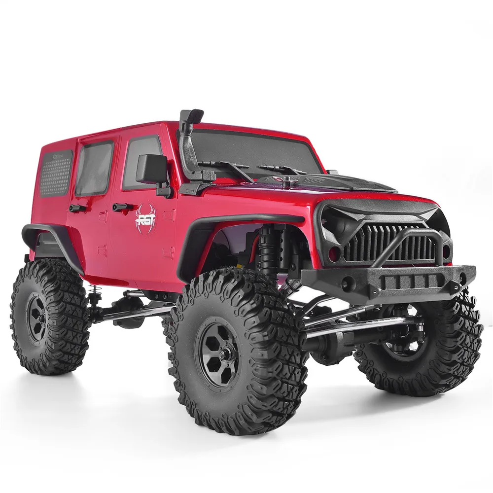RGT Радиоуправляемый гусеничный 1:10 масштаб 4wd Rc Rock Cruiser EX86100 313 мм Колесная база гусеничный внедорожный монстр грузовик RTR 4x4 водонепроницаемый Радиоуправляемый автомобиль
