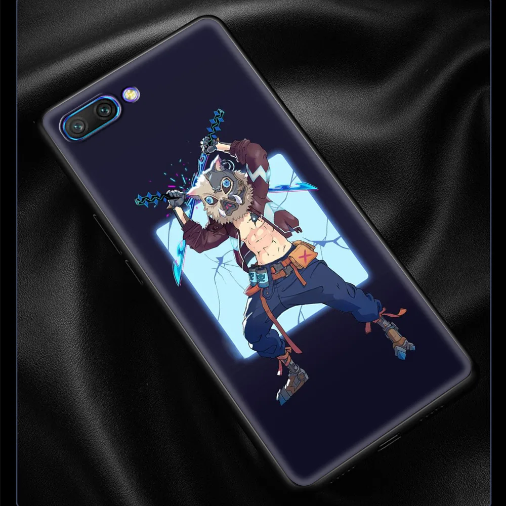 

Anime Demon Slayer Luxury Phone Cover for Honor 8X 9X Pro 10 20 30 Lite 30i 20s 9C 9S 9A Play Silicone Soft Case Shell Coque