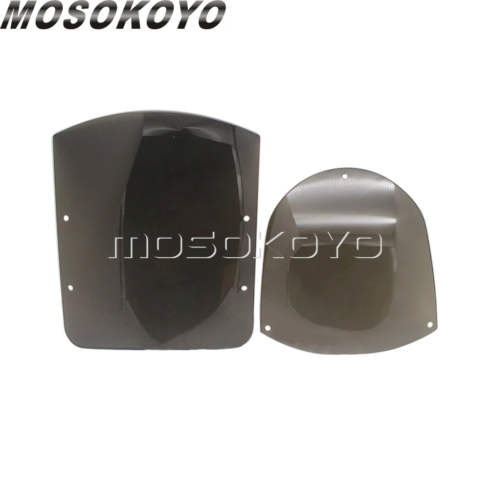 Дым фары Обтекатели лобового стекла для Harley Sportster XL 883 1200 Железный XL883N Dyna 1995-2005