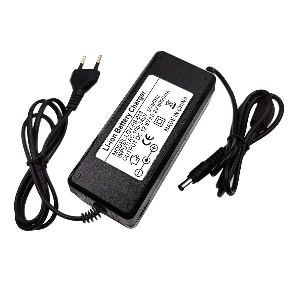12.6V 8A 18650 Lithium Battery Charger 3S 10.8V 11.1V 12V Fast Charging Ion High Quality Free Shippi | Электроника