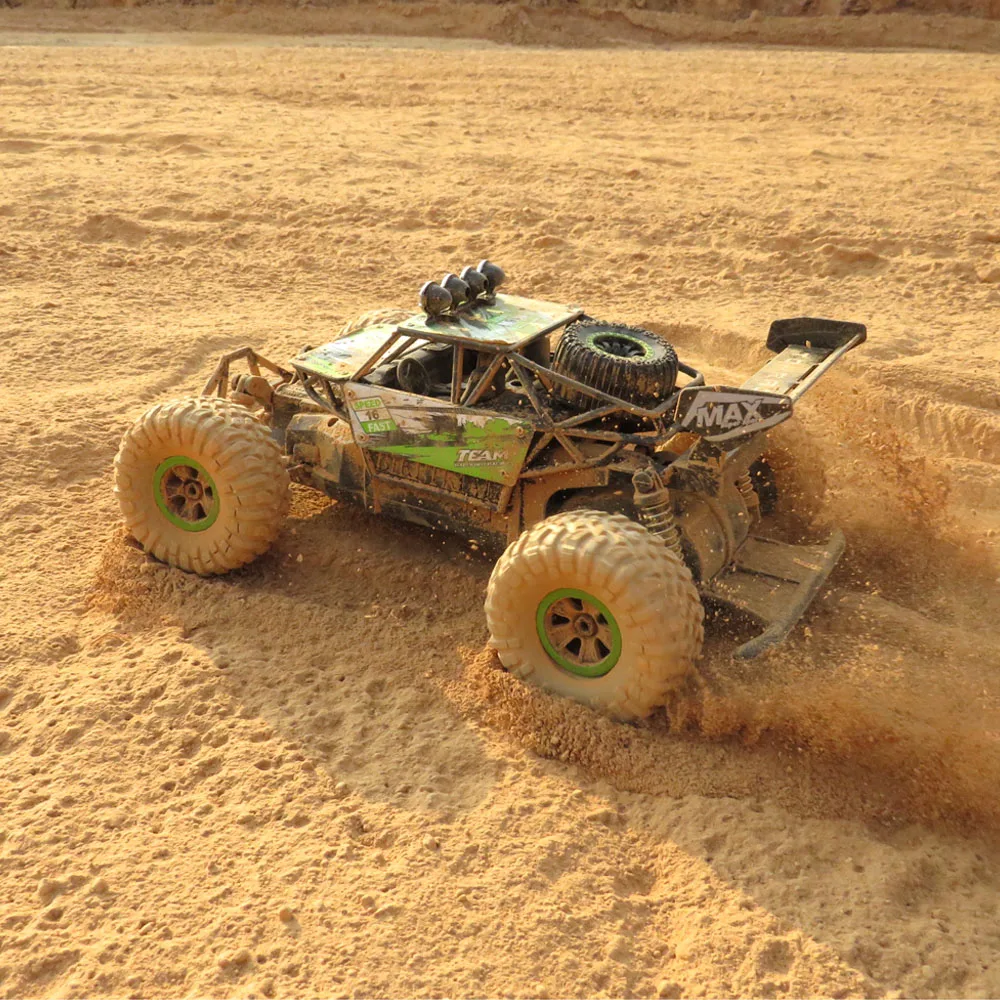 Flytec SL-156A Радиоуправляемая машина 1/18 4WD 2,4 ГГц 16 км/ч независимая подвеска пружина радиоуправляемые внедорожные автомобили дистанционное управление игрушки друг подарки