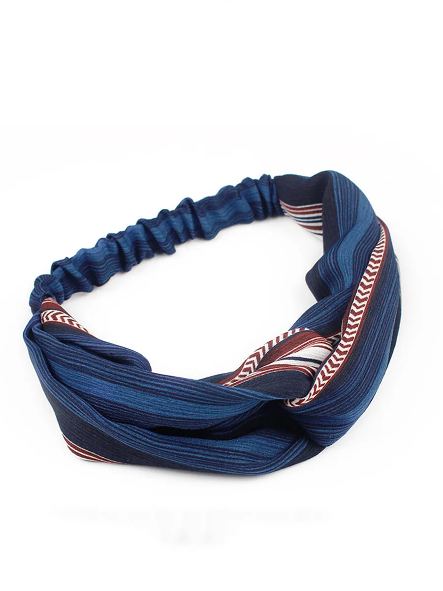 Крестовые повязки для мытья лица эластичные волосы тюрбан-Повязка Женская