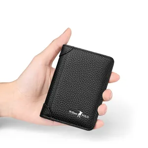 Ultra-thin card holder leather card holder men's multi-card anti-degaussing exquisite high-end small