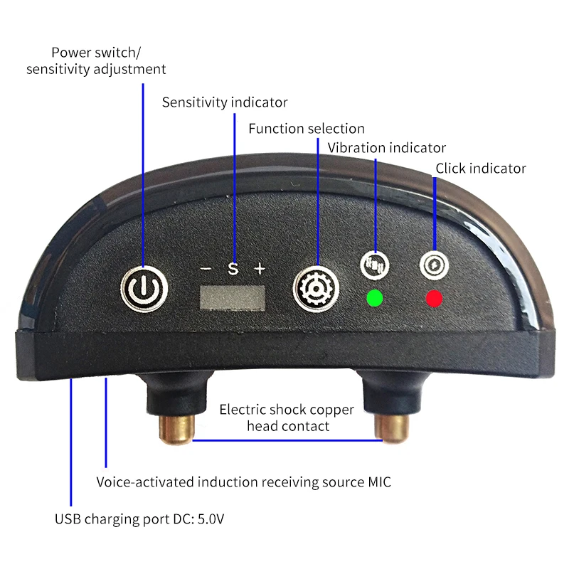 Электрошоковая пробка для домашних питомцев Умная Автоматическая идентификация