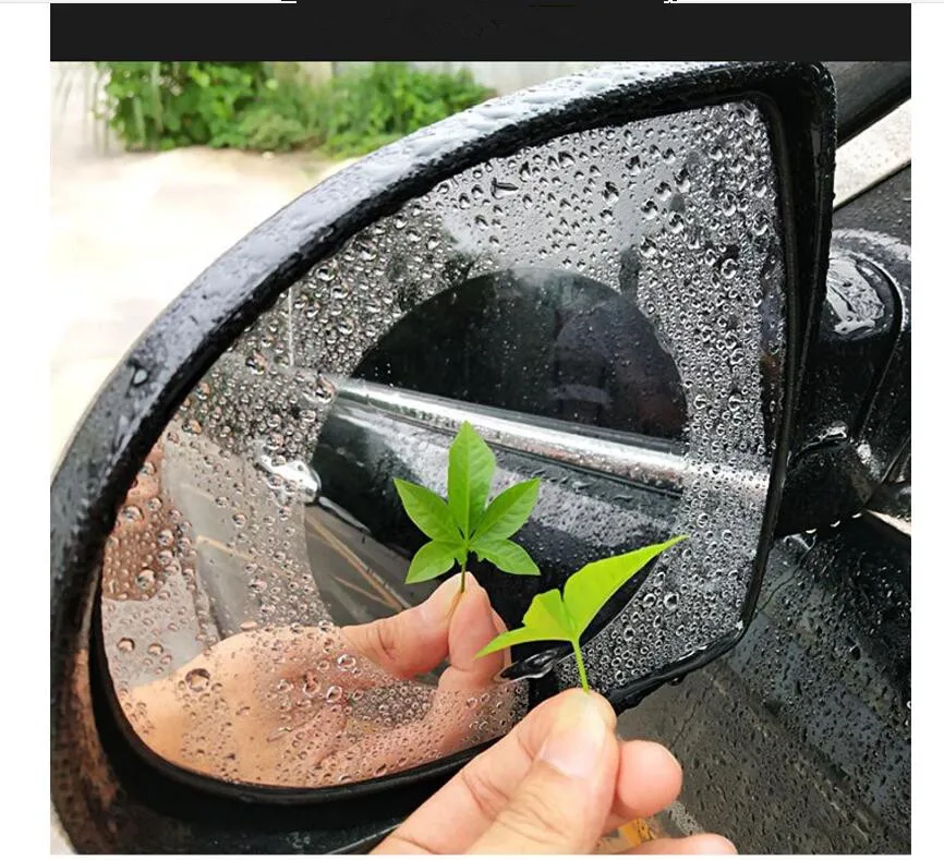 2 шт пленка на зеркало заднего вида автомобиля стикер для Renault кнопки Clio Scenic Megane