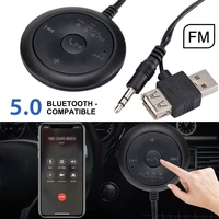 bluetooth compatible 5 0 audio receiver transmitter 3 5mm 3 5 aux jack usb dongle stereo music wireless adapters for tv car pc
