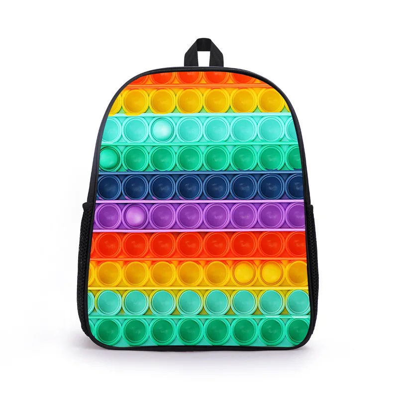 Школьные ранцы Push Pop It Fidget маленькие рюкзаки для детского сада 12 дюймов детские
