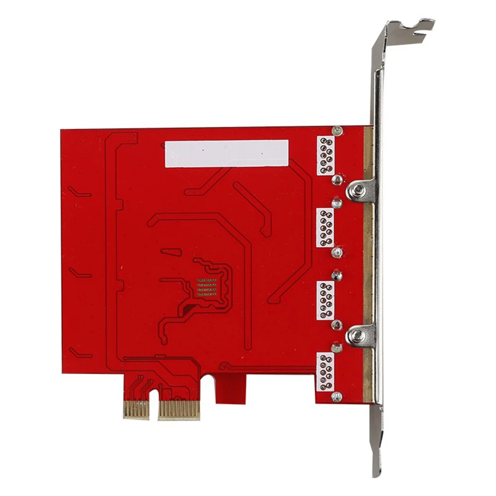 

4-port PCI-E To USB 3.0 Express Card Adapter For Windows XP/Vista/7/8 Compatible With USB 2.0 And 1.1 Devices