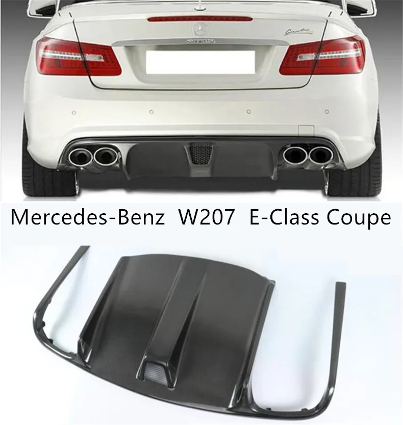 Задний спойлер из углеродного волокна для Mercedes-Benz W207 E-Class купе E260 E300 E63 2009 10 2011 2012