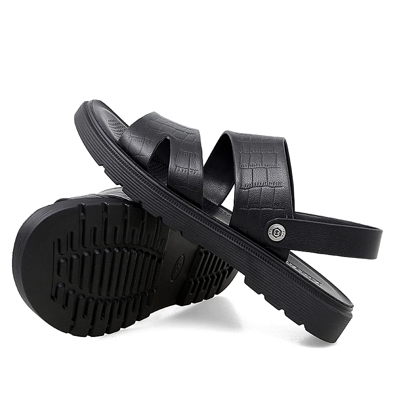 Мужские сандалии ALCUBIEREE из натуральной кожи повседневные летние 2021 | Обувь