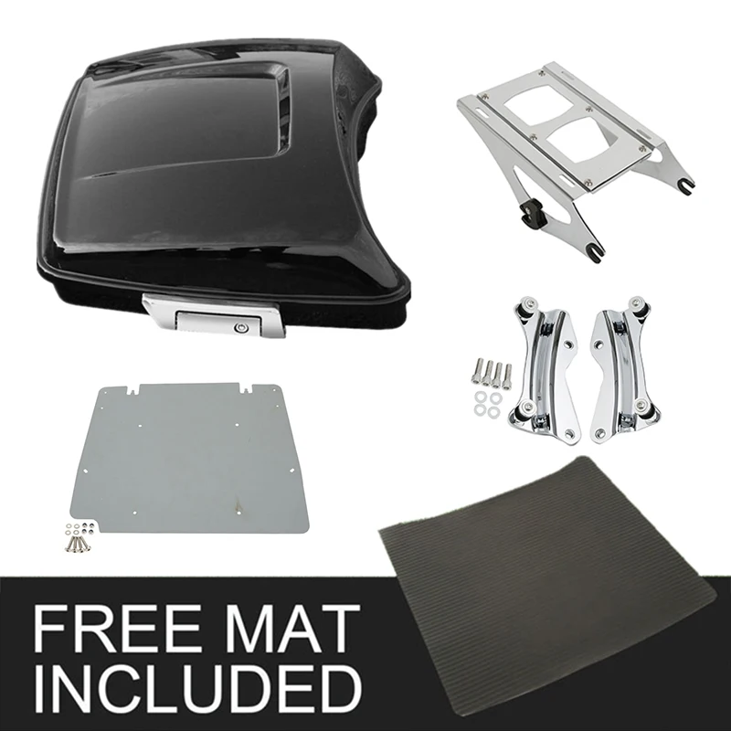 Мотоцикл 5 &quotБритва багажник защелка стойка док для Harley Tour Pak Touring Road King Electra Glide