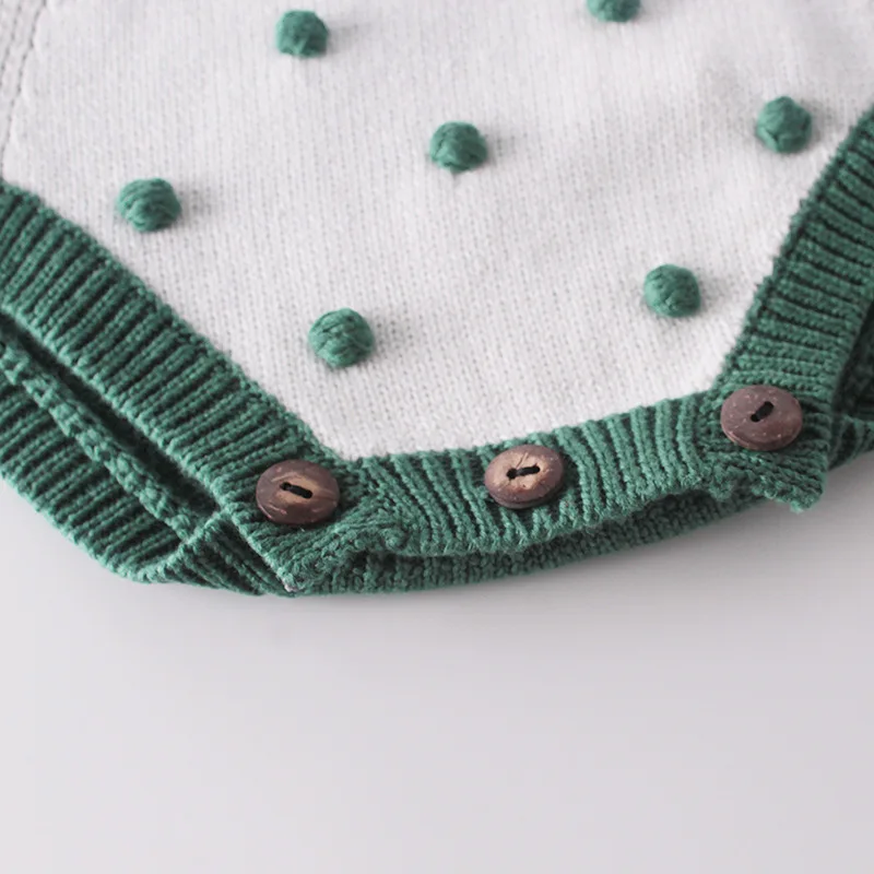 Весенние комбинезоны WLG для малышей вязаный комбинезон в стиле пэчворк с