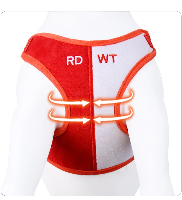 Регулируемая шлейка для домашних животных светоотражающая поводок собак и кошек