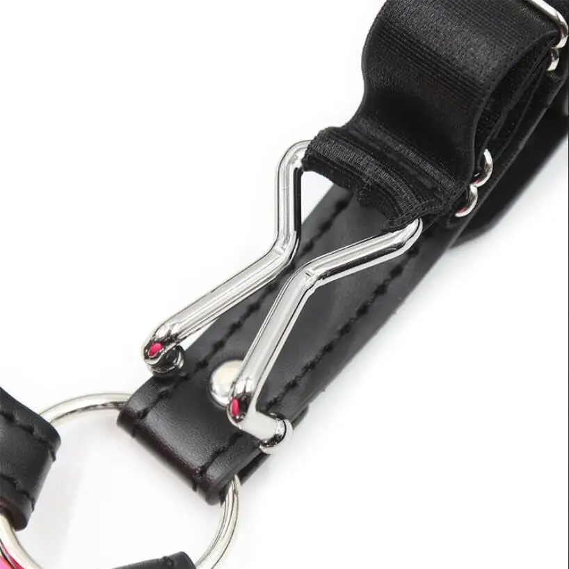 Упряжка для головы с крючком носа шариковый зажим фетиш SM удерживающий