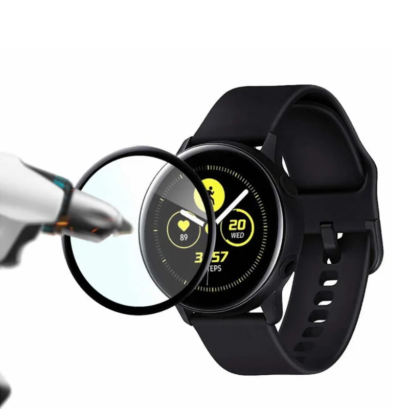 3D изогнутые края из мягкого стекловолокна Закаленное стекло Защитная пленка