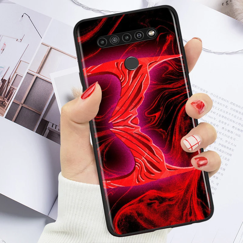 

Scarlet Witch Cute Art For LG K92 K42 K22 K71 K61 K51S K41S K30 K20 2019 Q60 V60 V50 S V40 V30 G8S G8 X ThinQ Phone Case