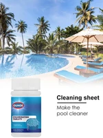 pool chlorinating tablet swimming pool cleaning effervescent instant disinfections sheet for tub spa water pool accessories