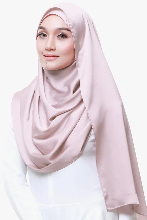Малайзийский сатиновый хиджаб шарф женский простые шали Хиджаб femme musulman foulard femme мусульманский головной платок мусульманская накидка головной платок шарфы