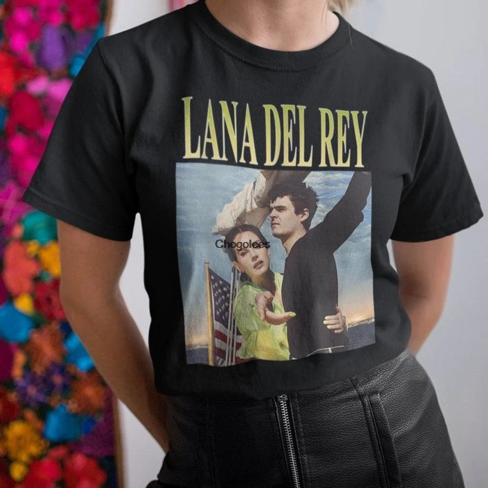 Лана Дель Рей ограниченная серия рубашек яркая рубашка известная певица
