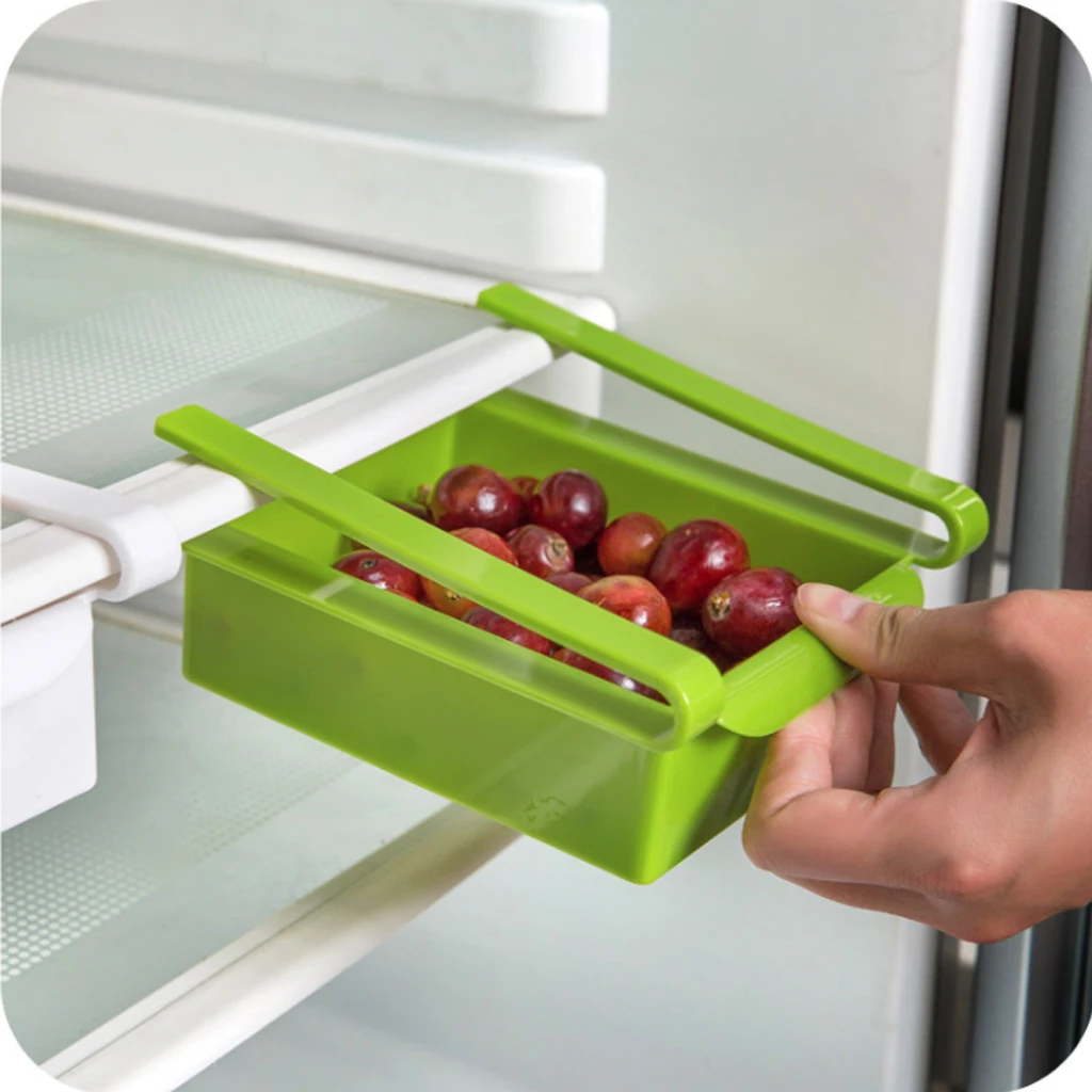 Полка-держатель для холодильника пластиковая коробка хранения продуктов