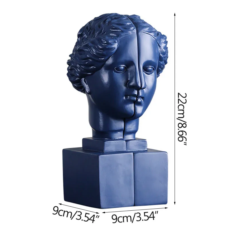 Stongwell скандинавский Венера Аватар Скульптура книжные концы Смола современное