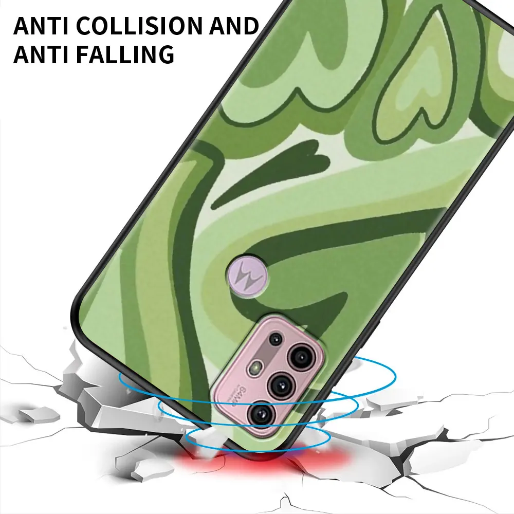 indie kid silicone phone case for motorola one fusion g60 g50 g30 g20 g10 g9 play g8 power lite moto one fusion cover shell bag free global shipping