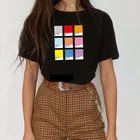 Starqueen-JBH 1 шт. корейская модная футболка унисекс женская футболка Пантон футболка, K-Pop футболка песни, Bangtan Sonyeondan рубашка