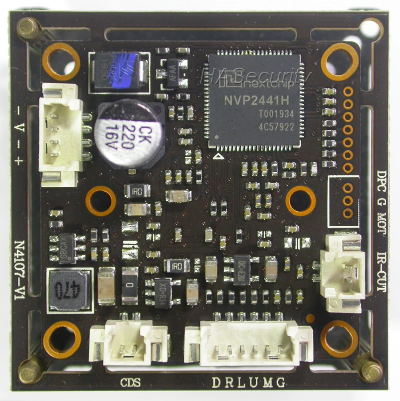 AHD H (1080P) / CVBS(D1) 1/1/2 &quotдатчик STARVIS IMX307 CMOS + NVP2441 модуль камеры видеонаблюдения PCB board