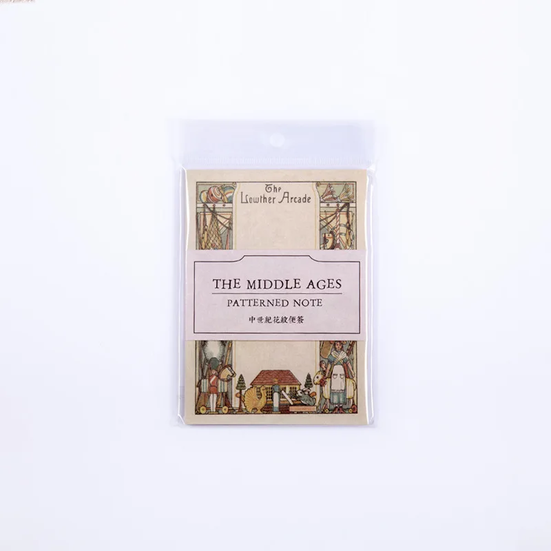 20 компл./лот блокноты липкие заметки Ретро средневековая серия Дневник