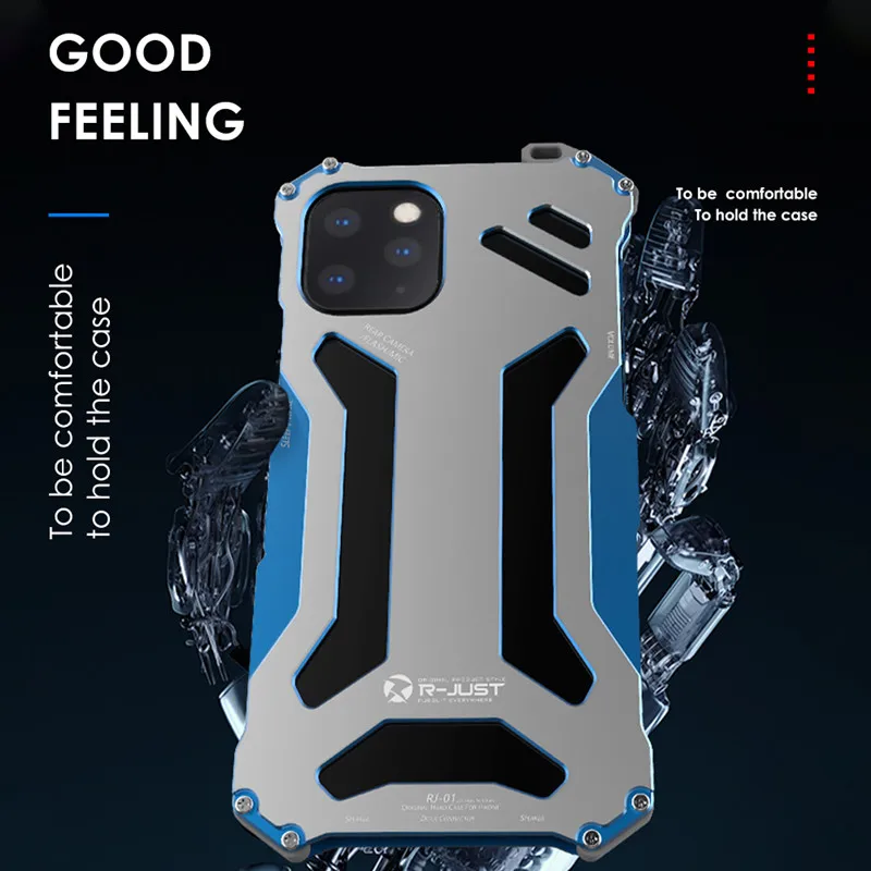 luxury metal case for iphone 13 12 11 pro max mini xs max xr x shockproof protector aluminum alloy shockproof phone cover free global shipping