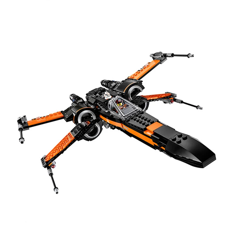 

Compatible 05004 05145 05029 X Wing Tie Fighter Building Blocks Star Plan Wars Children Toy 75149 Bricks Toys For Children
