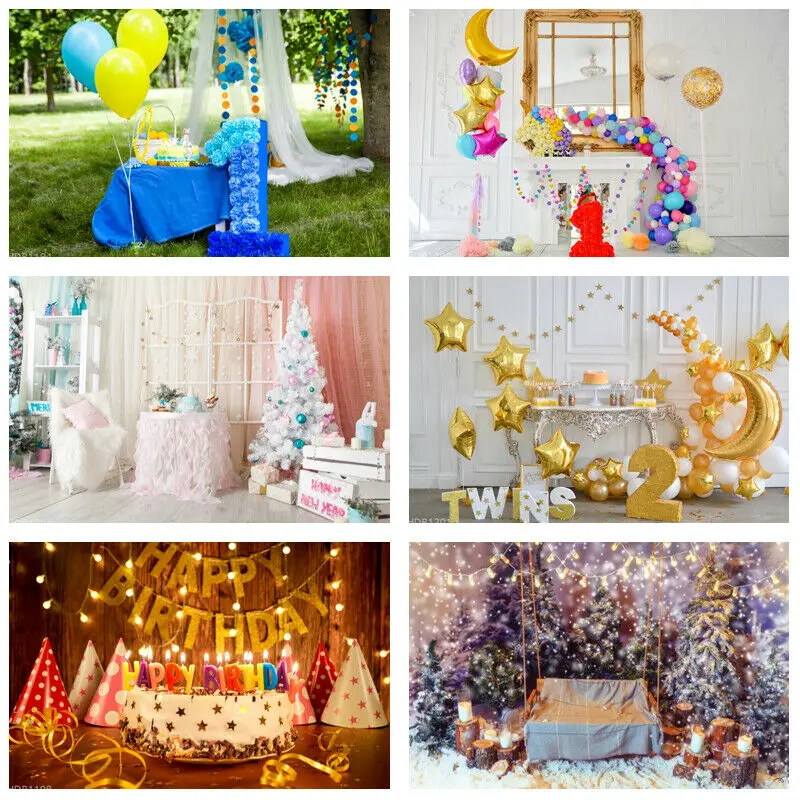 

Детский фон для фотосъемки с изображением птиц и птиц