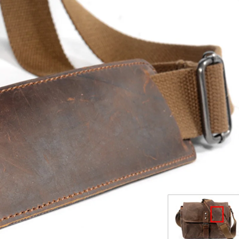 Retro Waterproof Camera Bag Photography Packages Dslr Shoulder Sling Case for Sony Nikon Canon Canvas Mini Single Messenger Men |