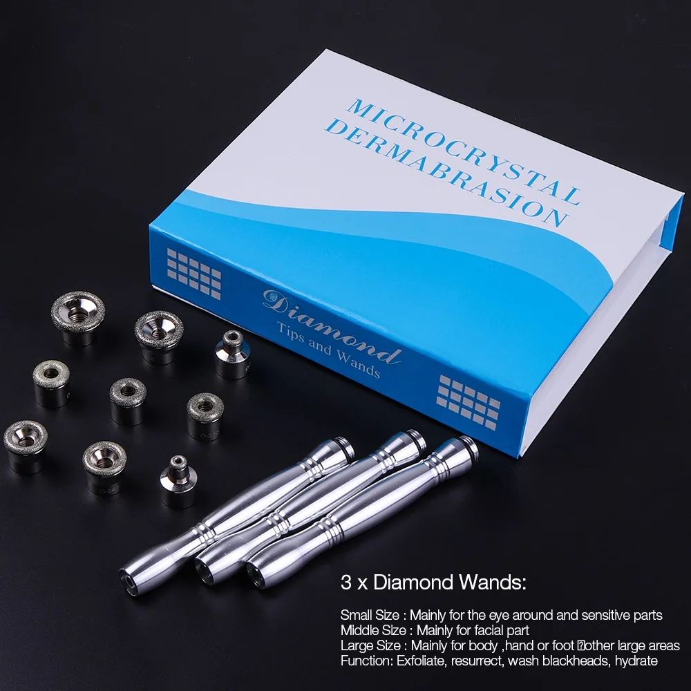 Профессиональный 3 в 1 алмазная микродермабразия машина спрей для воды