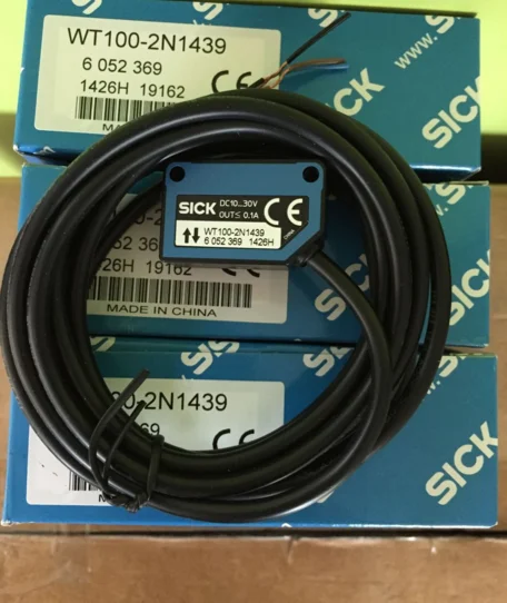 WT100 2N1439 WT1002N1439 1 шт. Новый фотоэлектрический переключатель Sick Бесплатная