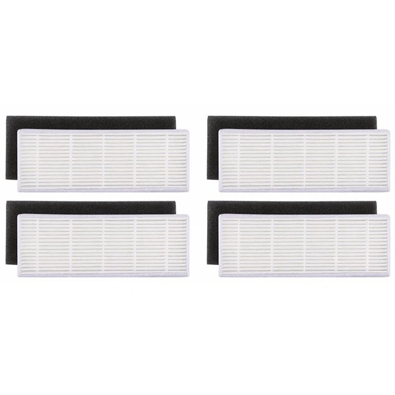 

HEPA Filter Filter Cotton for Ilife A4S A6 A4 A40 /Ecovas DN621 X620 Robot Replacement Filter Vacuum, 16PCS