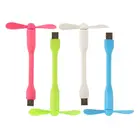 Портативный мини-вентилятор, 1 шт., Usb-кулер, портативный вентилятор, гибкий, складной, для ПК, планшета, с низким энергопотреблением