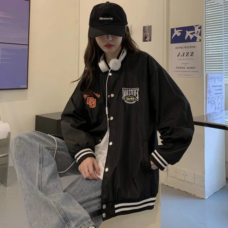 

Пальто для женщин осенний свободный студенческий Повседневный Кошелек